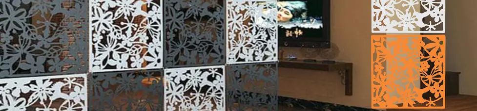 Partisi ruangan berbahan PVC